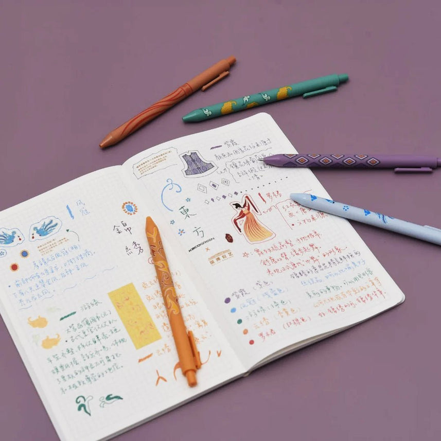 Kaco Pure Beautiful East - Pack of 5 - INDOFUTURE - Gel Pens