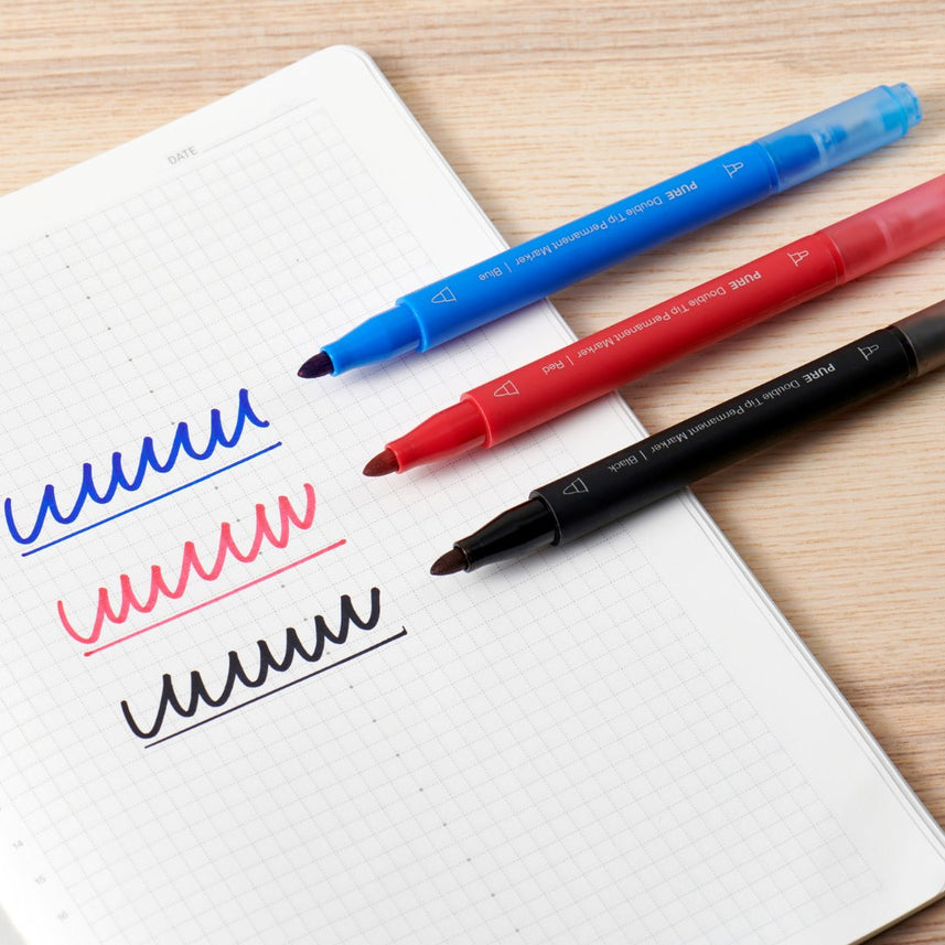 Kaco Pure Double Tip Permanent Marker - INDOFUTURE - Permanent Markers