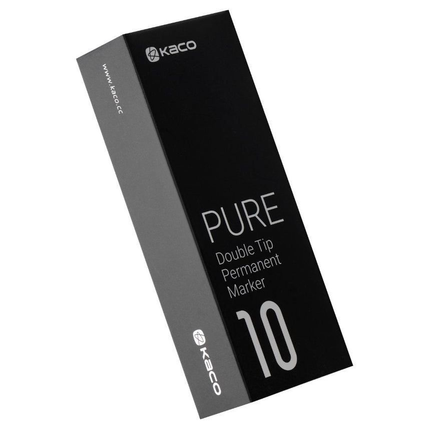 Kaco Pure Double Tip Permanent Marker - INDOFUTURE - Permanent Markers