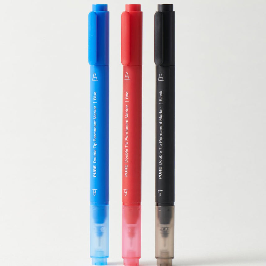 Kaco Pure Double Tip Permanent Marker - INDOFUTURE - Permanent Markers