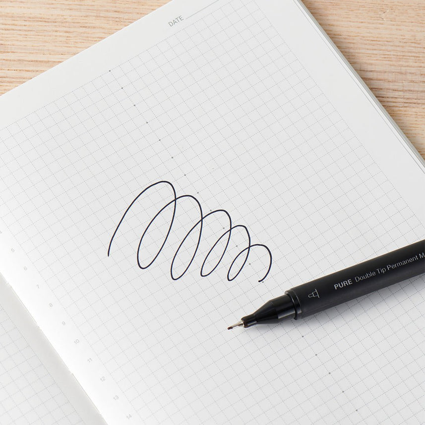 Kaco Pure Double Tip Permanent Marker - INDOFUTURE - K1051 - Permanent Markers