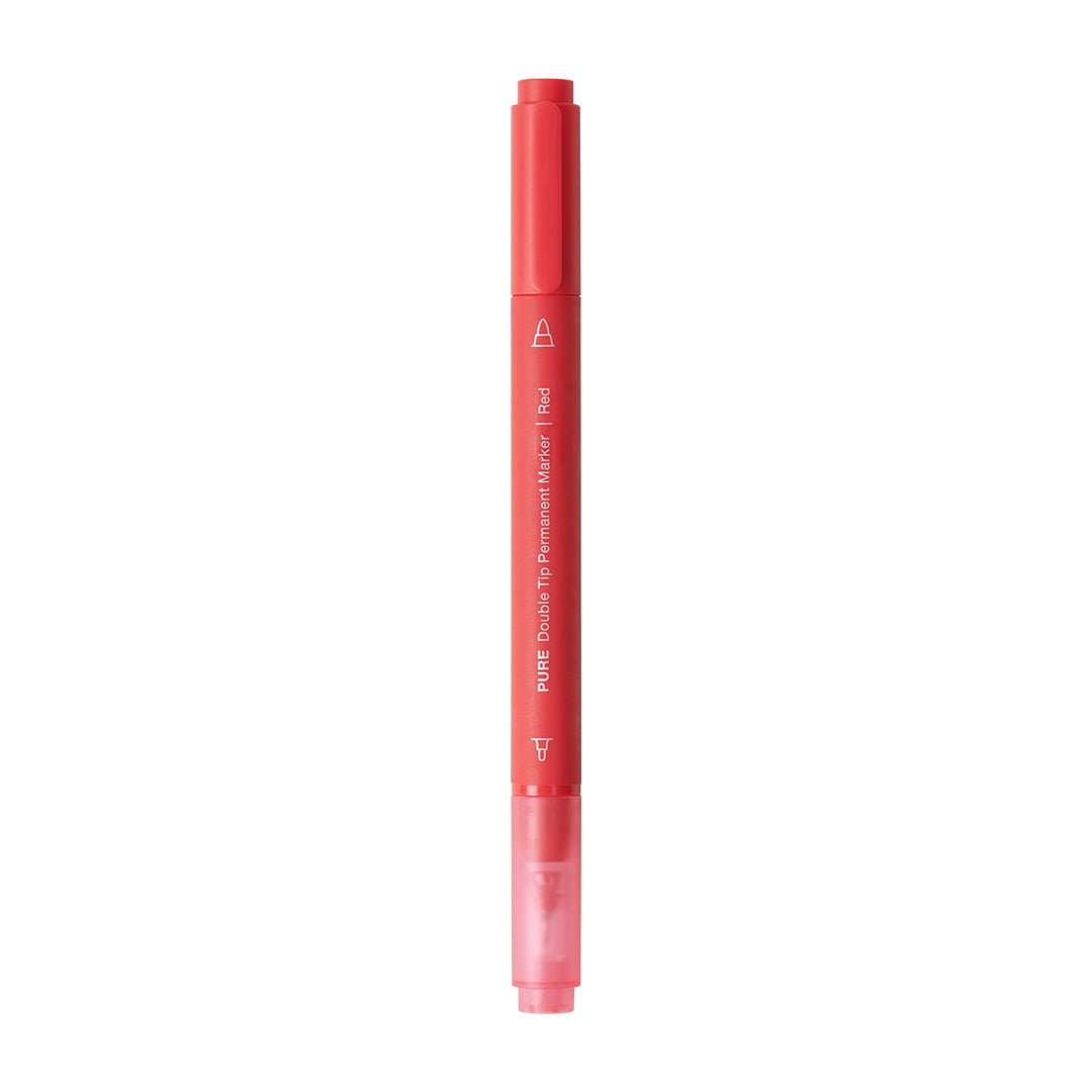 Kaco Pure Double Tip Permanent Marker - INDOFUTURE - K1051 - Permanent Markers