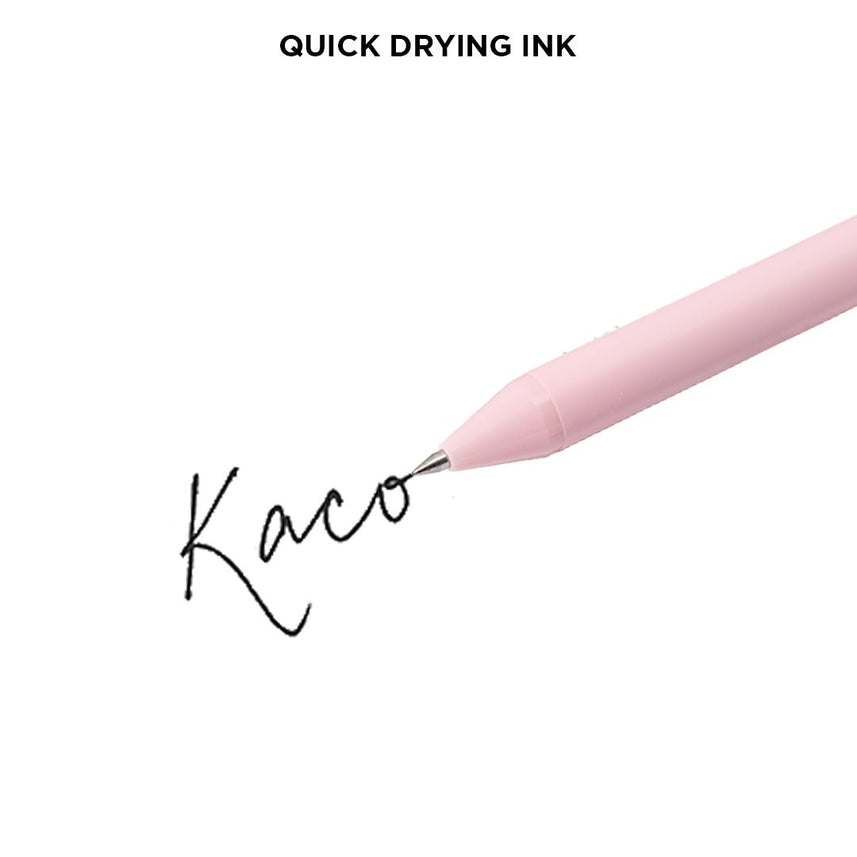 Kaco Pure Ink Pen Recycle Natural Story 5pcs/set - INDOFUTURE - SY00010151 - GEL PENS