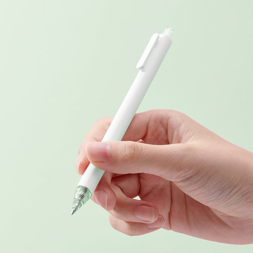 Kaco Pure Soft Touch Candy Black Ink Gel Pens - Pack of 10 - INDOFUTURE - Gel Pens