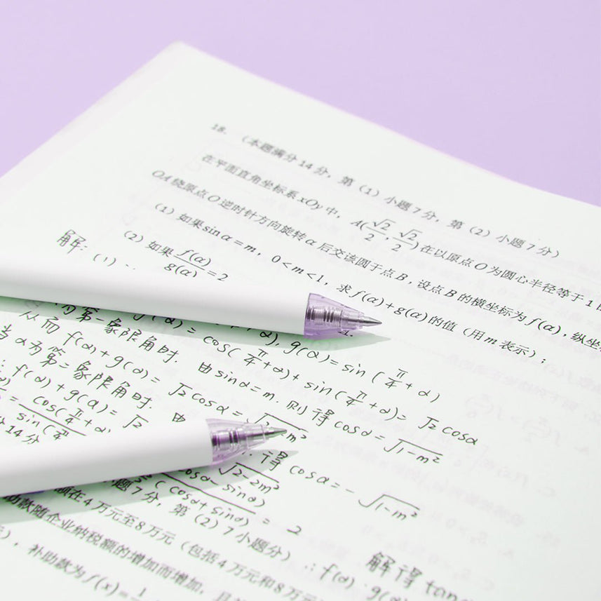 Kaco Pure Soft Touch Candy Black Ink Gel Pens - Pack of 10 - INDOFUTURE - Gel Pens