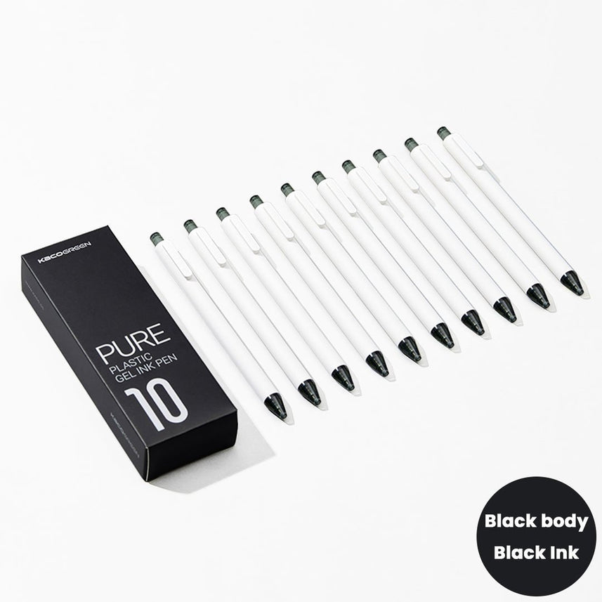 Kaco Pure Soft Touch Candy Series Gel Pens- Pack of 10 - INDOFUTURE - Gel Pens