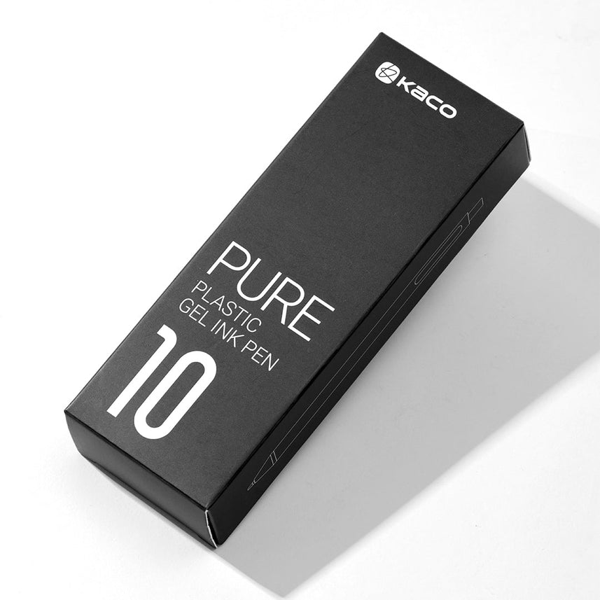 Kaco Pure Soft Touch Candy Series Gel Pens - Pack of 10 - INDOFUTURE - Gel Pens