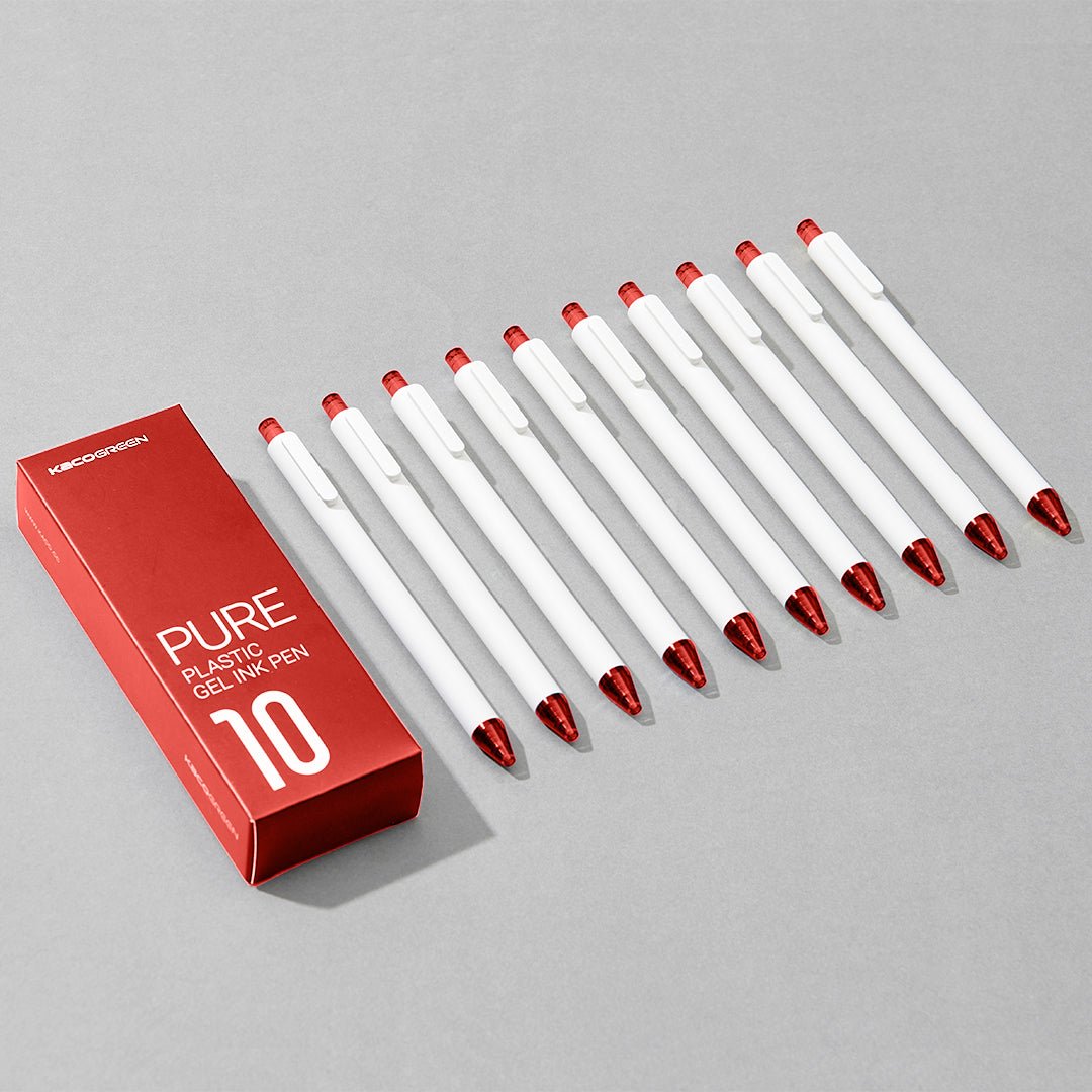 Kaco Pure Soft Touch Candy Series Gel Pens - Pack of 10 - INDOFUTURE - k1015 - Gel Pens