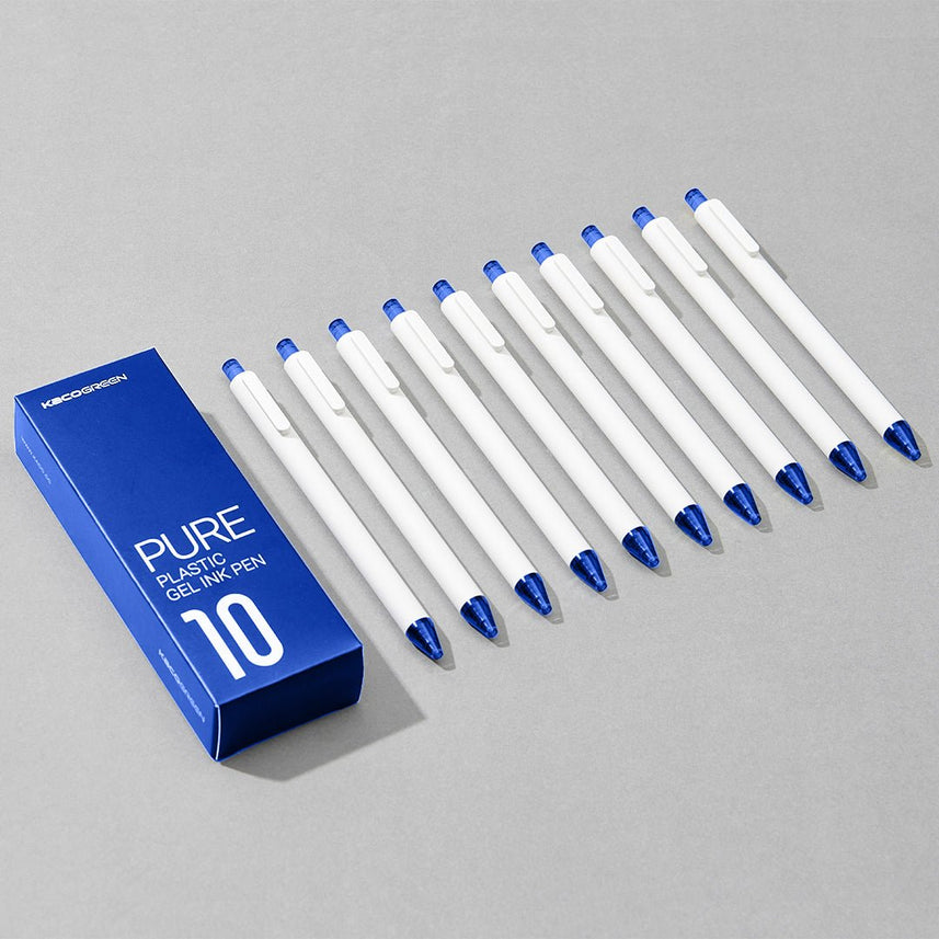 Kaco Pure Soft Touch Candy Series Gel Pens - Pack of 10 - INDOFUTURE - Gel Pens