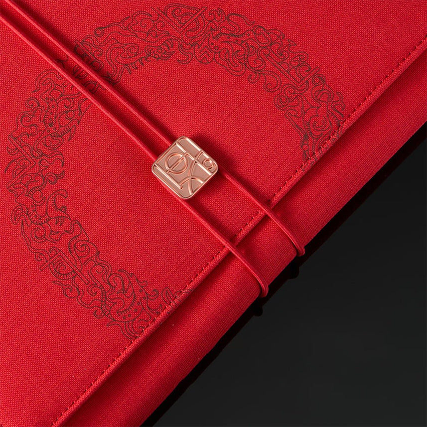 Kaco Red Alio Business Folder collaboration with National Museum of China - INDOFUTURE - K1202 - Folders & Fillings