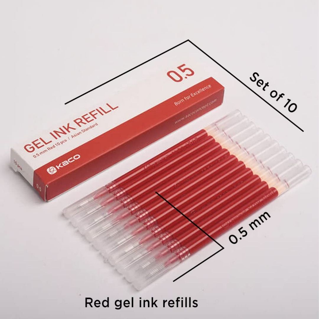 Kaco Gel Pen Refills 0.5mm - INDOFUTURE - Refills