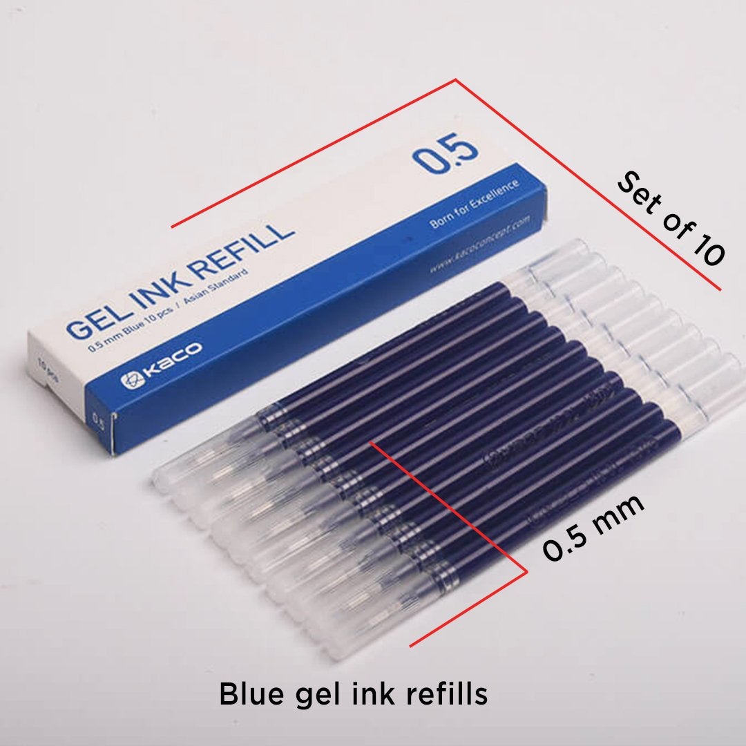 Kaco Gel Pen Refills 0.5mm - INDOFUTURE - K1622 - Refills