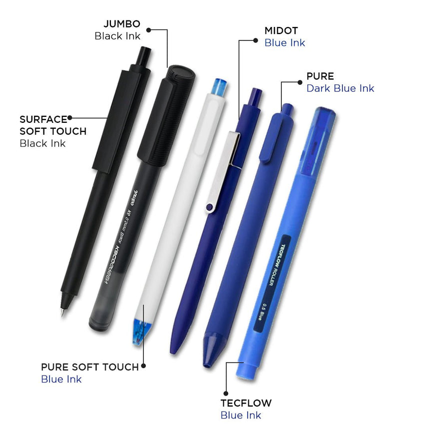 Kaco Right Choice Set-Set of 6 Gel pens - SCOOBOO - Gel Pens