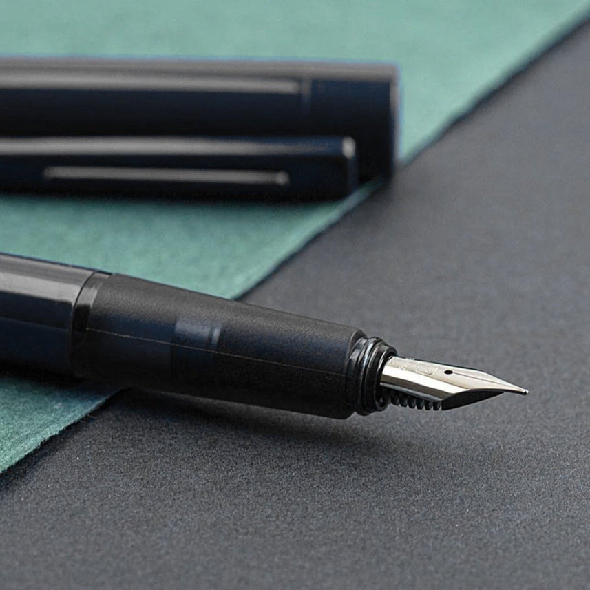 Kaco Sky Plastic Fountain Pen - INDOFUTURE - Kaco - Sky - Black - Fountain Pen
