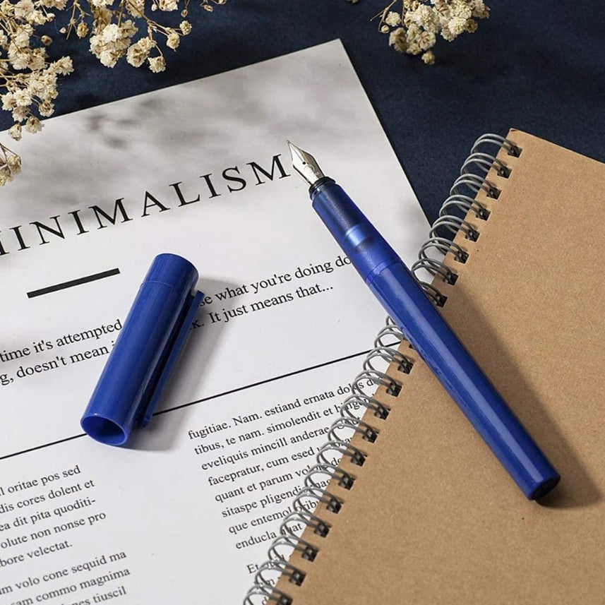 Kaco Sky Plastic Fountain Pen - INDOFUTURE - Kaco - Sky - Blue - Fountain Pen