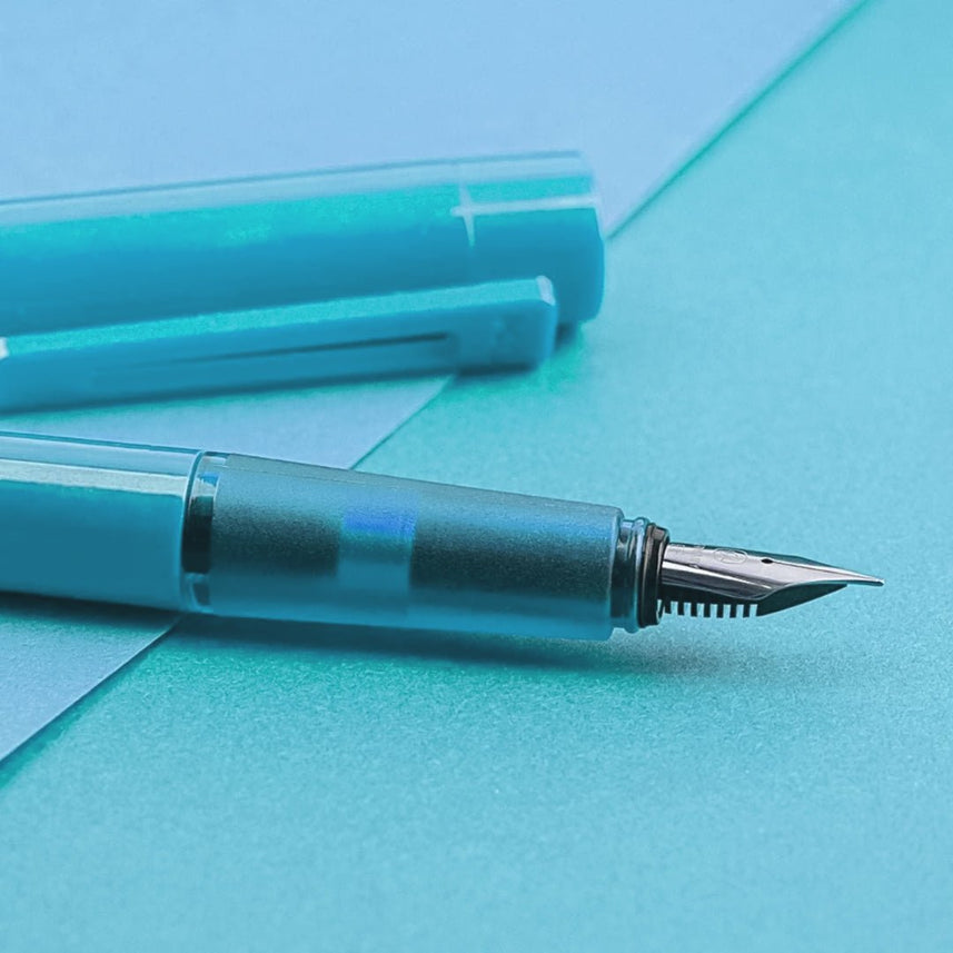Kaco Sky Plastic Fountain Pen - INDOFUTURE - Kaco - Sky - Sea - Green - Fountain Pen