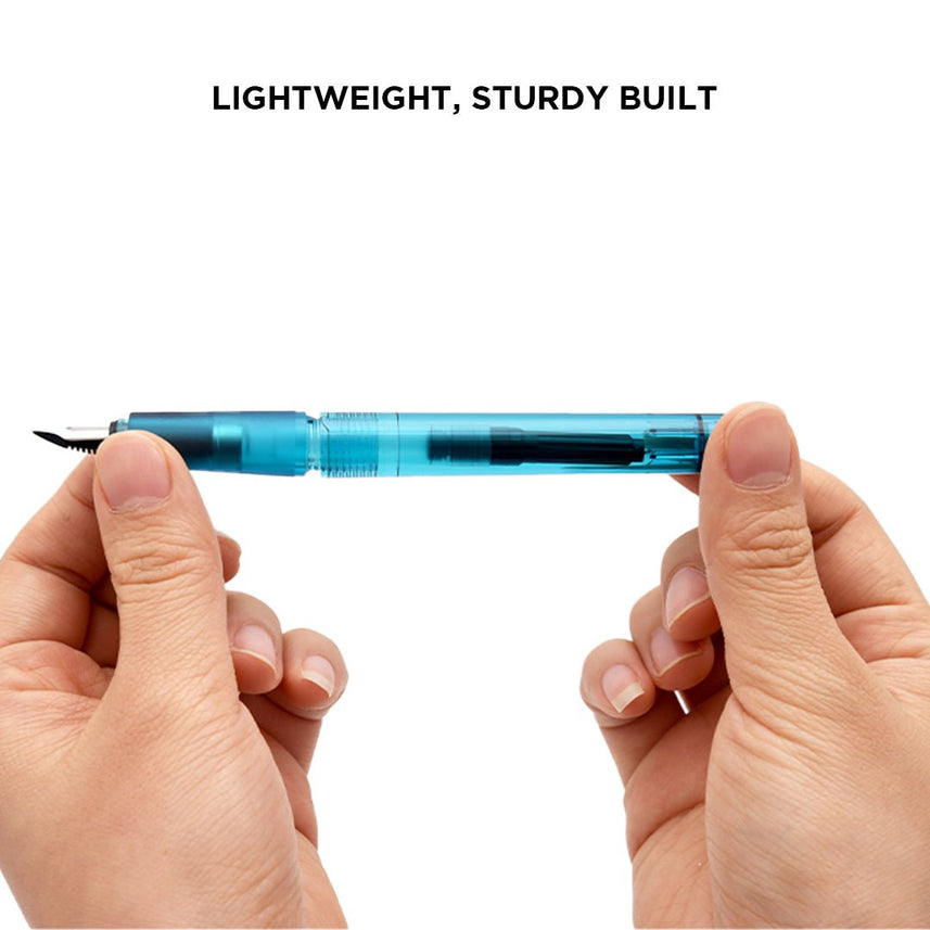 Kaco Sky Transparent Fountain Pen - INDOFUTURE - SkyPlasticfountain - Fountain Pen