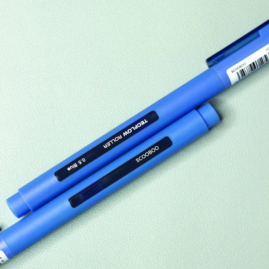 Kaco Tecflow 0.5mm Roller Gel Pen - Pack of 3 - INDOFUTURE - K1026 - Gel Pens
