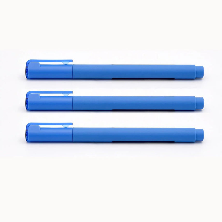 Kaco Tecflow 0.5mm Roller Gel Pen - Pack of 3 - INDOFUTURE - SCO101 - 3 - Gel Pens