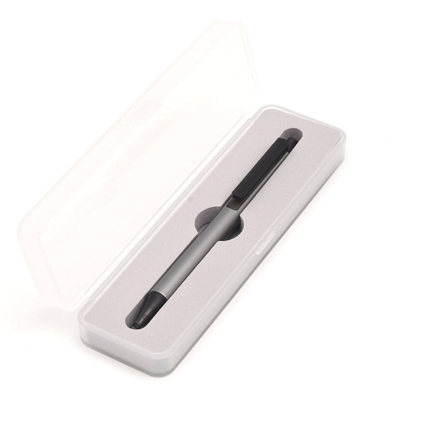 Kaco Tube Gel Pen Metal Grey - INDOFUTURE - Tube-Gel-Grey -