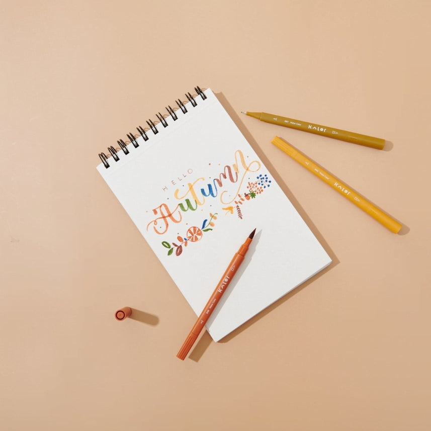 Kalor Watercolor Pen (double tip) - INDOFUTURE - Highlighter