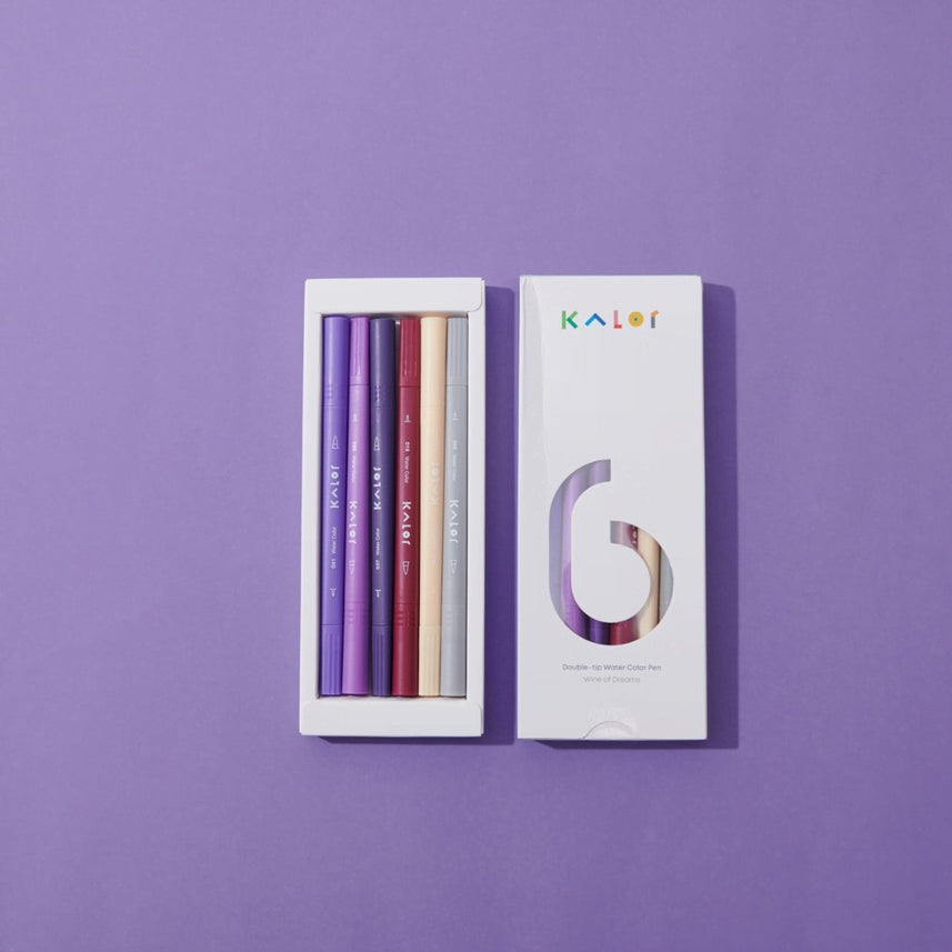 Kalor Watercolor Pen (double tip) - INDOFUTURE - Highlighter