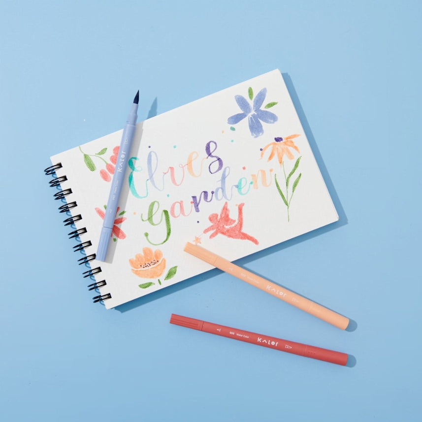 Kalor Watercolor Pen (double tip) - INDOFUTURE - Highlighter