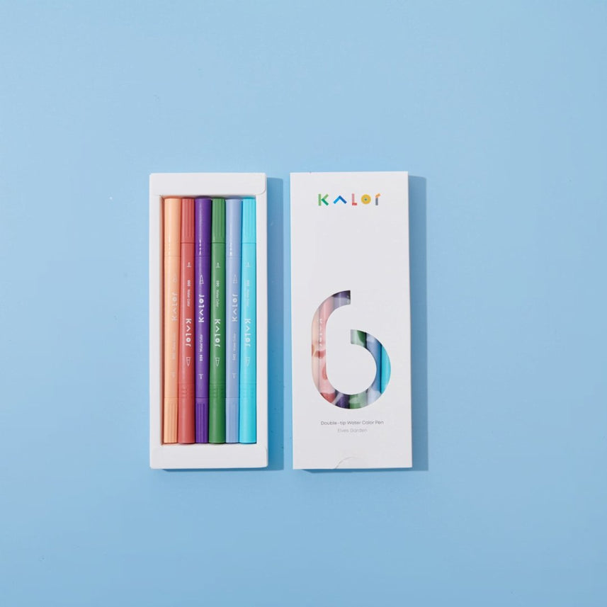 Kalor Watercolor Pen (double tip) - INDOFUTURE - Highlighter