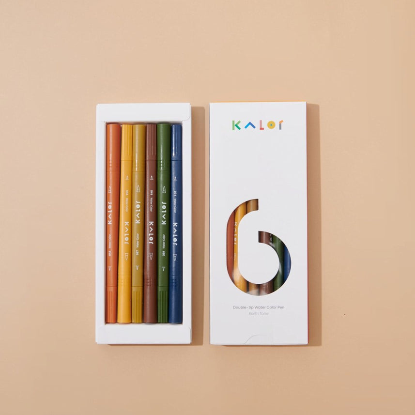 Kalor Watercolor Pen (double tip) - INDOFUTURE - Highlighter