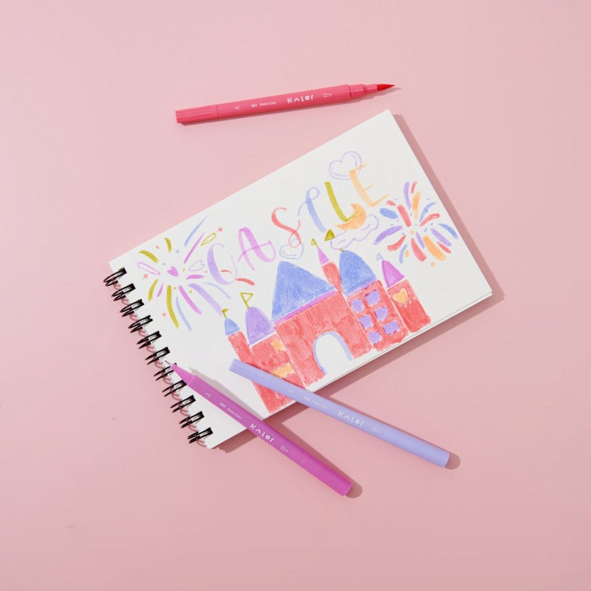 Kalor Watercolor Pen (double tip) - INDOFUTURE - Highlighter