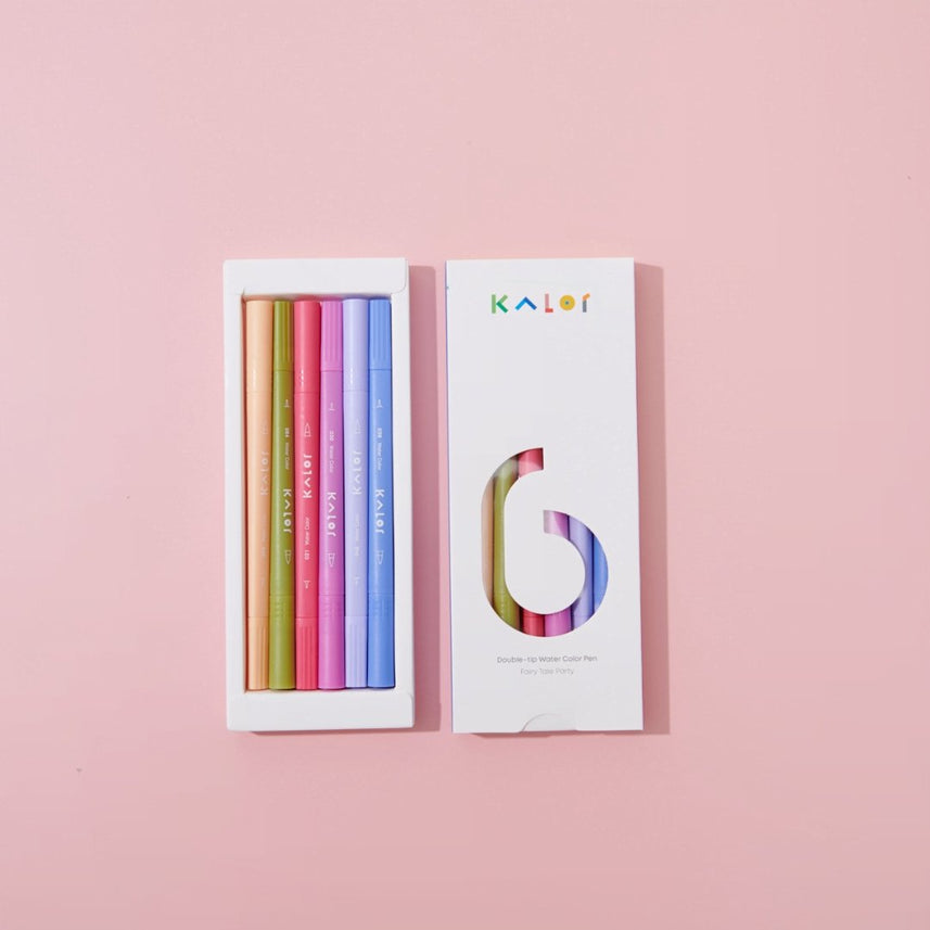 Kalor Watercolor Pen (double tip) - INDOFUTURE - Highlighter
