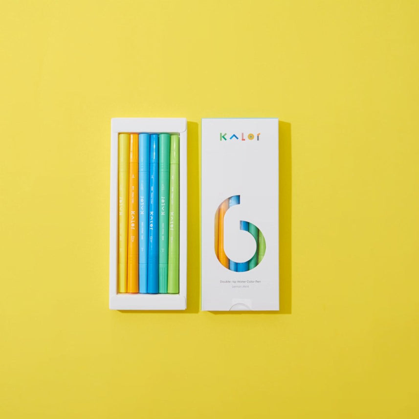 Kalor Watercolor Pen (double tip) - INDOFUTURE - Highlighter