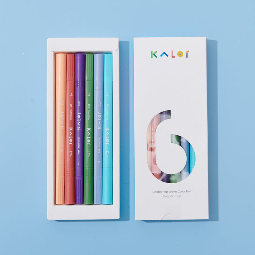 Kalor Watercolor Pen (double tip) - INDOFUTURE - WP2207 - 01 - Highlighter