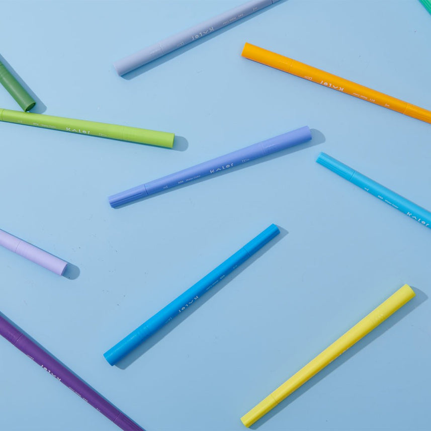 Kalor Watercolor Pen (double tip) - INDOFUTURE - WP2207 - 01 - Highlighter