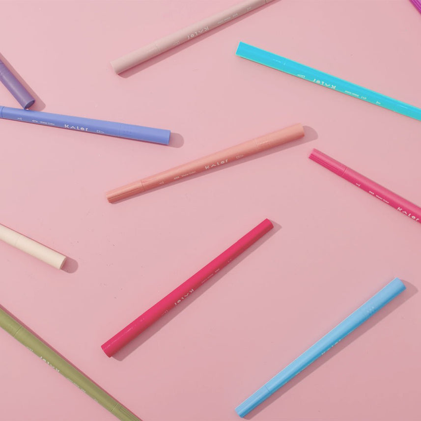 Kalor Watercolor Pen (double tip) - INDOFUTURE - WP2207 - 01 - Highlighter