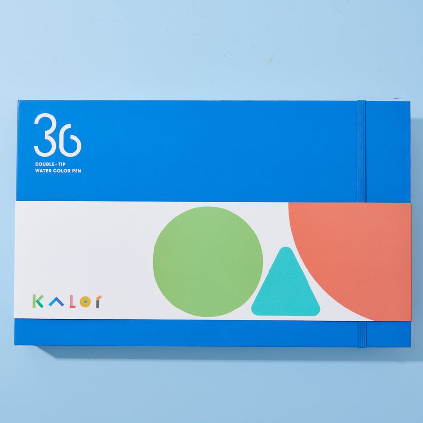 Kalor Watercolor Pen (double tip) - INDOFUTURE - WP2207 - 01 - Highlighter