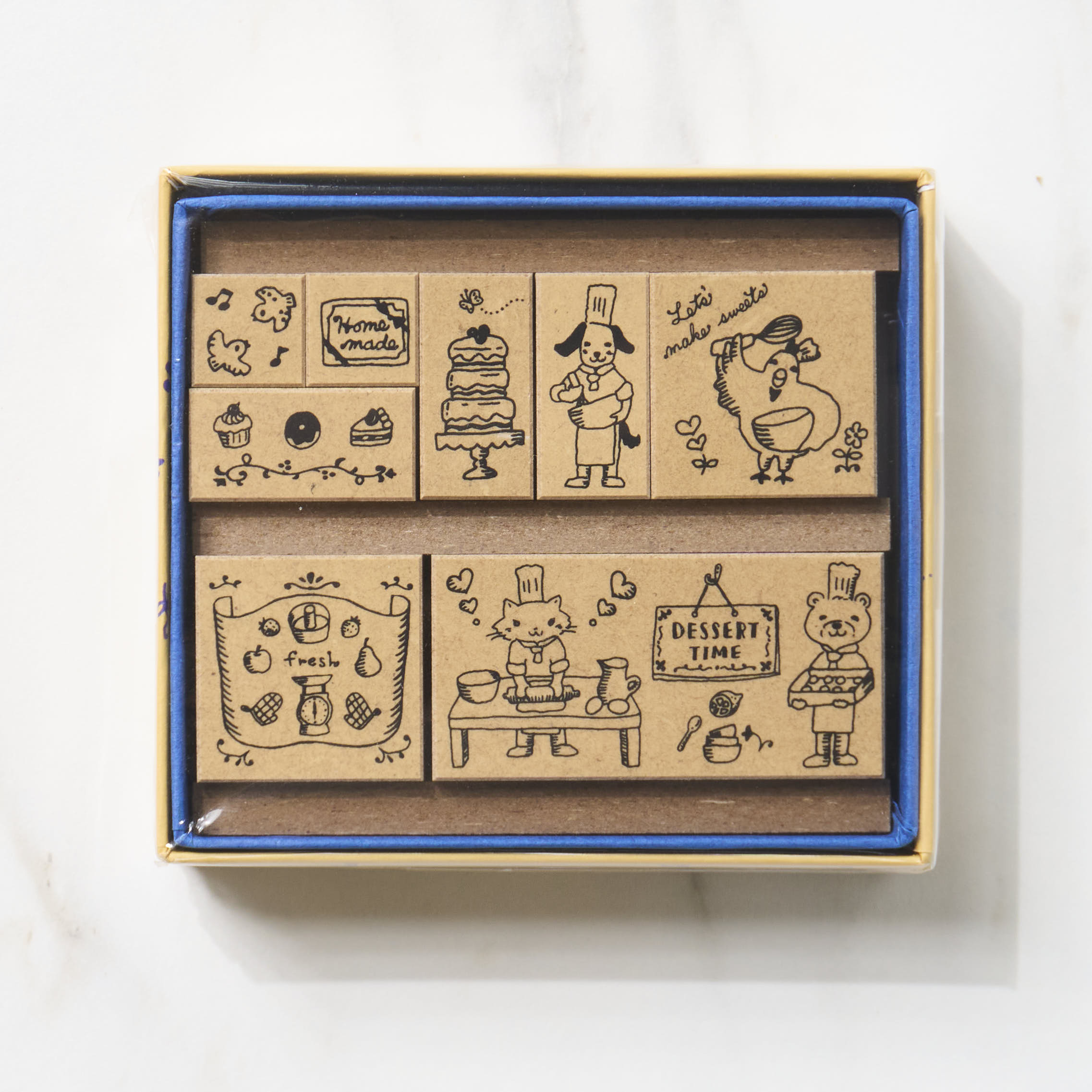 Kawaii Stamp Set / Sanby