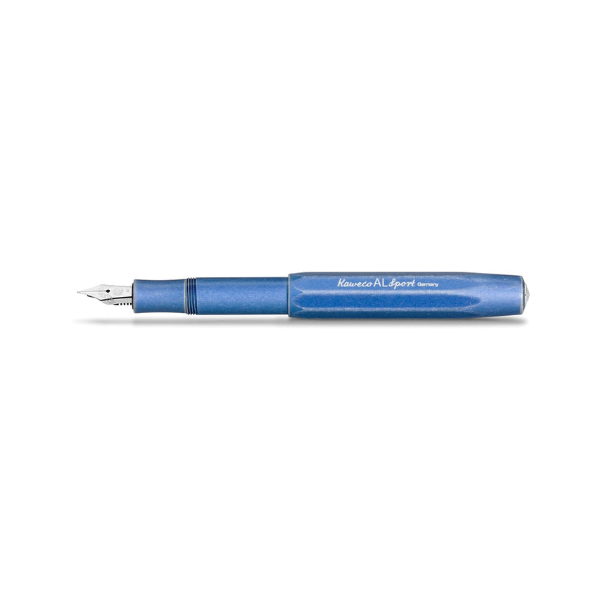 Kaweco AL SPORT Stonewashed Fountain Pen Blue