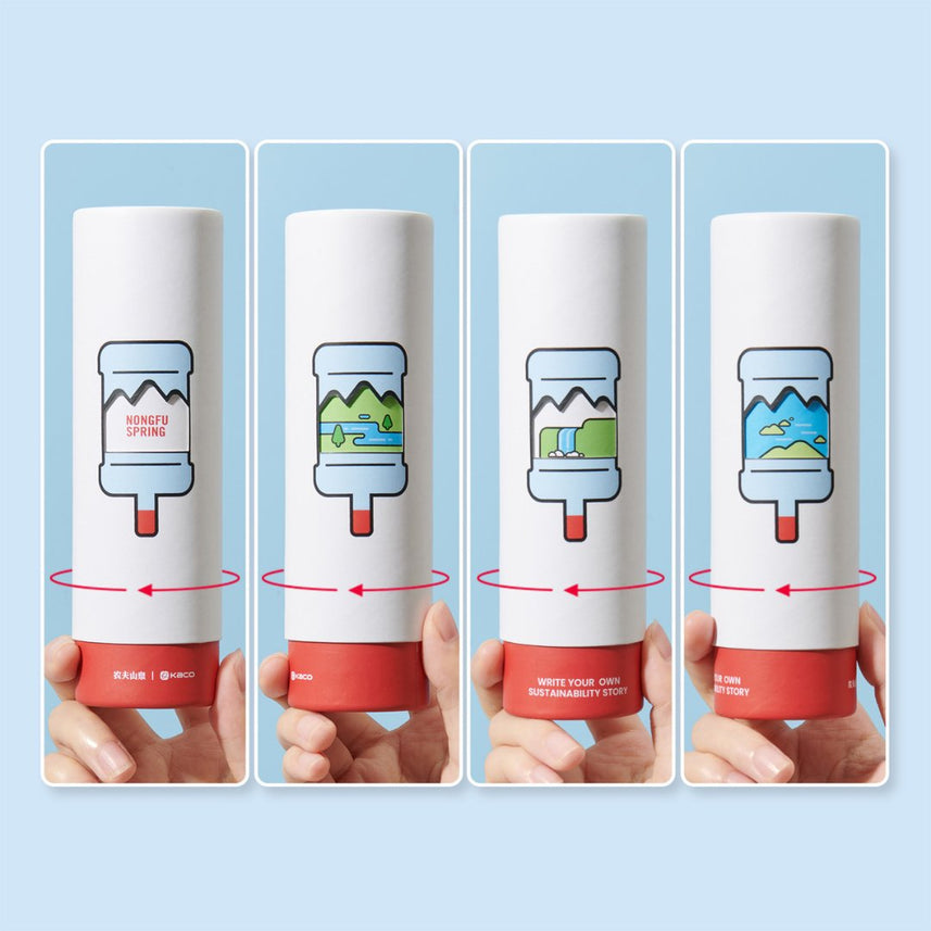 Keybo Gel Ink Pen 4pcs/set with new grip(NONGFU SPRING) - INDOFUTURE - Gel Pens