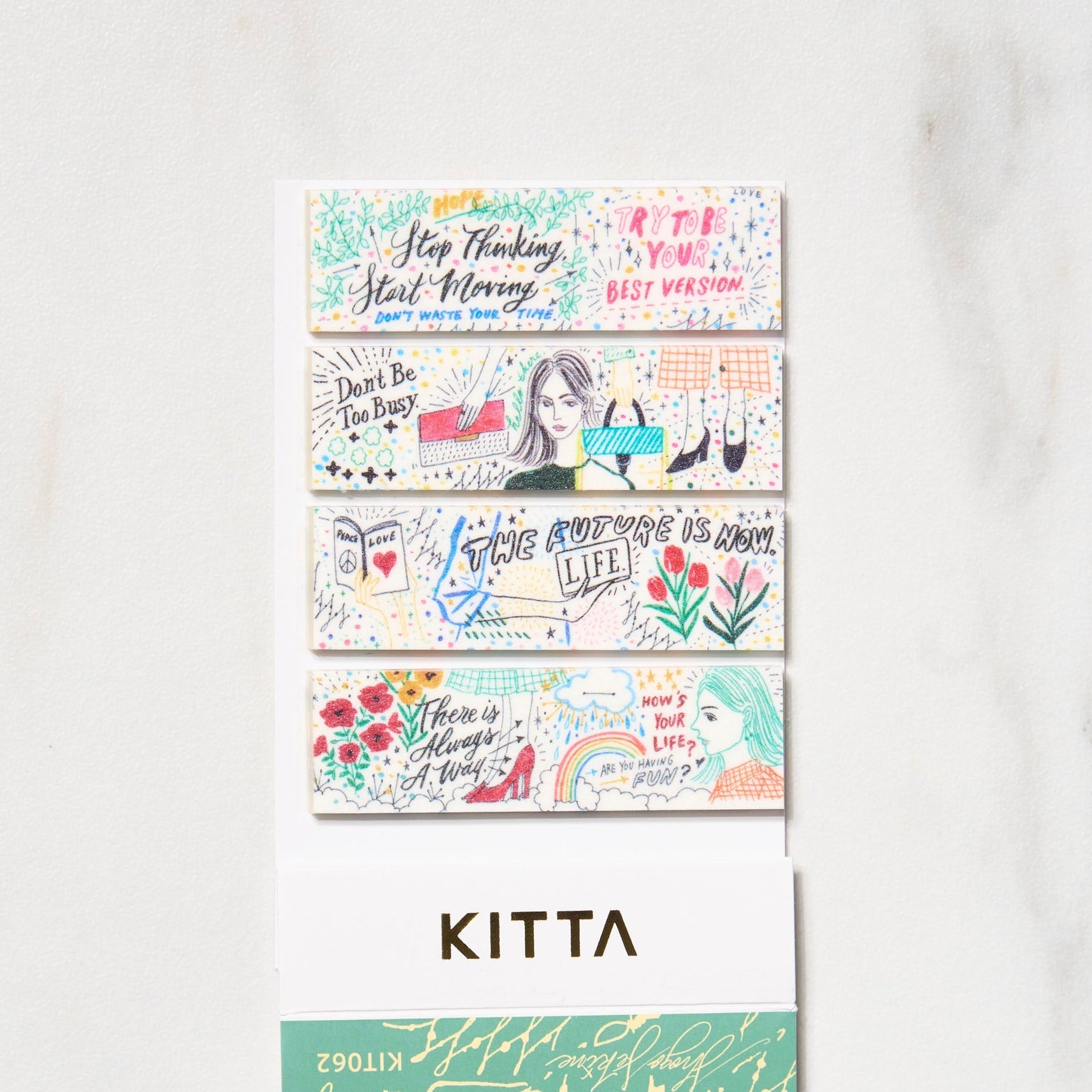 KITTA Basic 5/6 Masking Tape Stickers / KING JIM