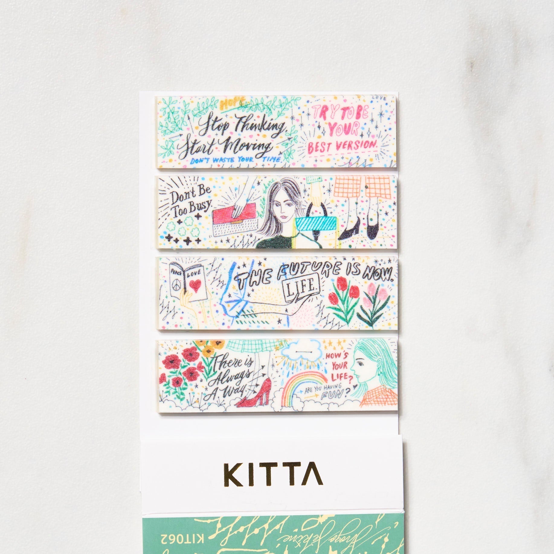 KITTA Basic 5/6 Masking Tape Stickers / KING JIM
