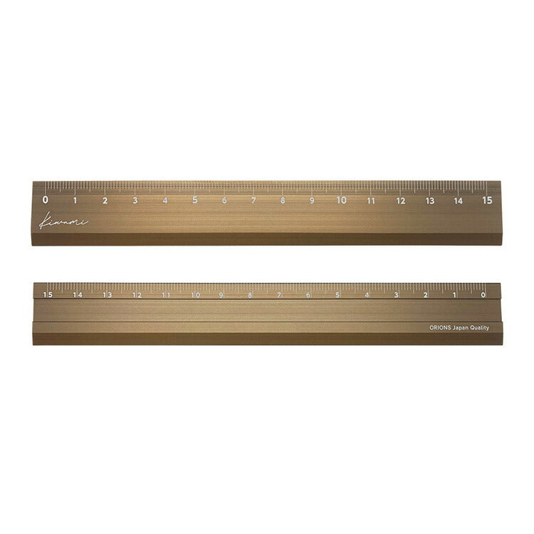 Kyoei Orions | Ruler | Kiwami LR Aluminum Ruler | 15cm