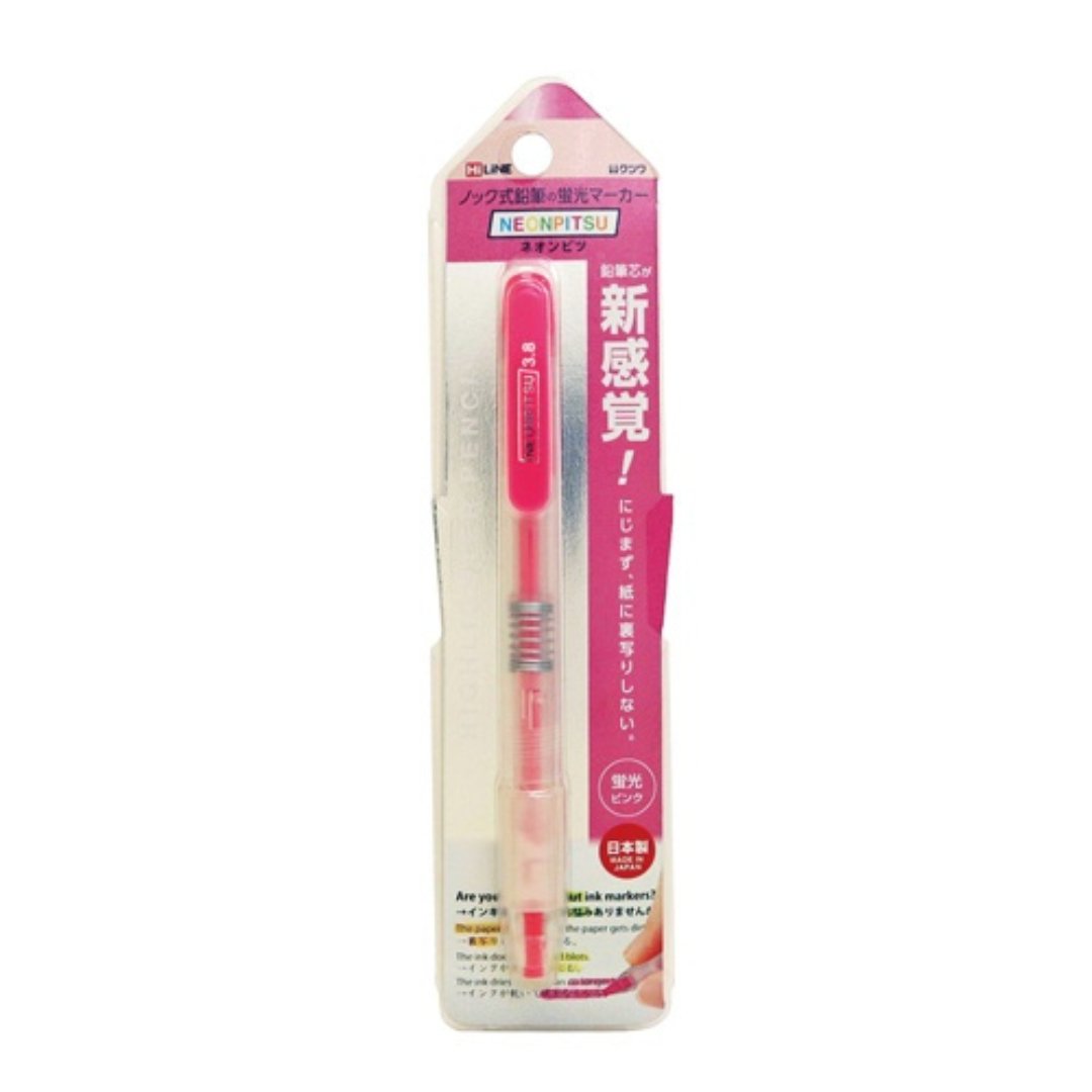 Kutsuwa Neon Pitsu Fluorescent Pencil - INDOFUTURE - PA020GR - Pencils