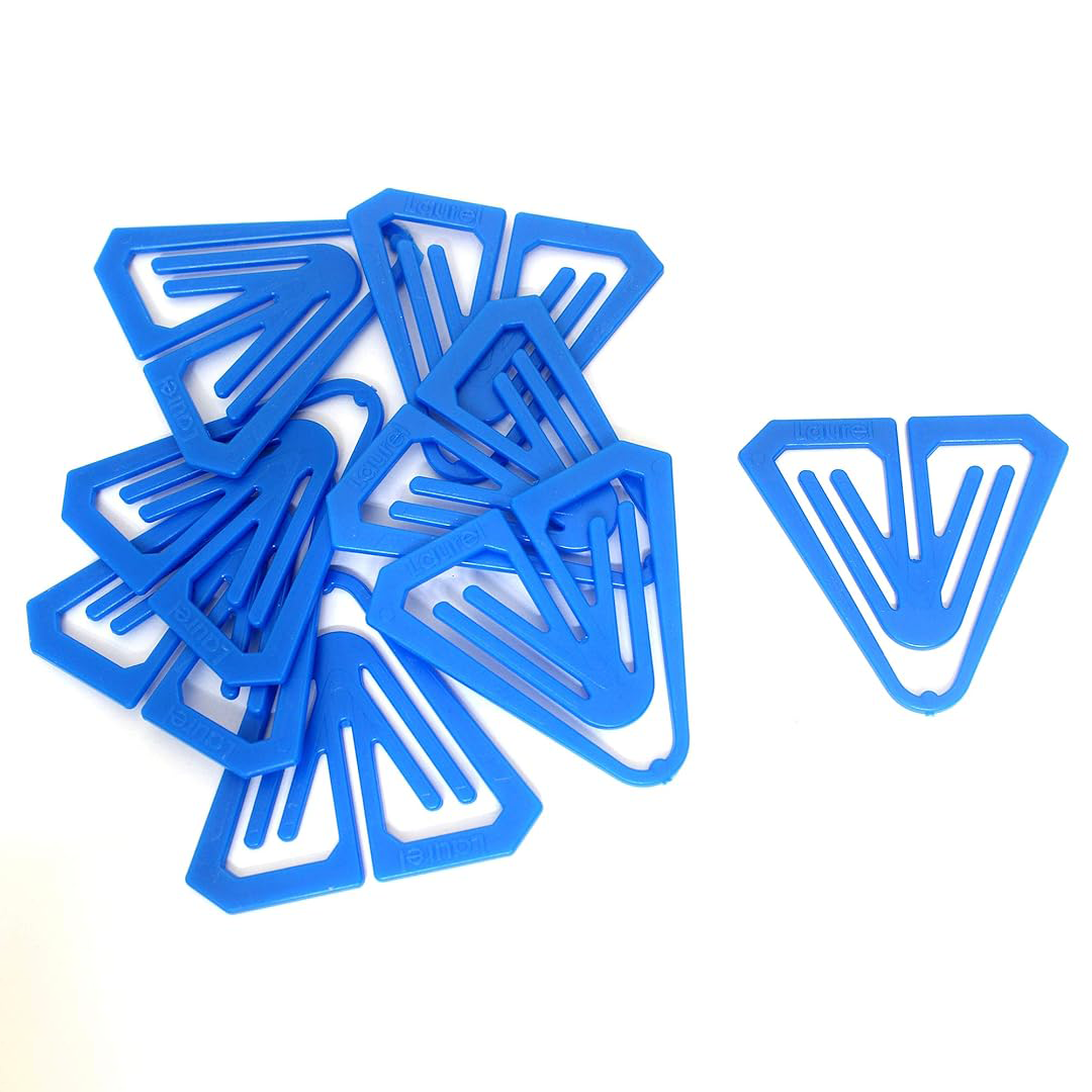 Laurel | Blue Butterfly | Paper Clips | 50mm | Pack of 8 Clips