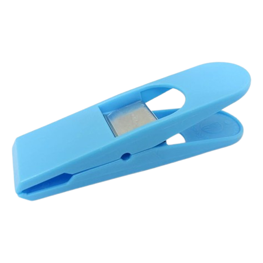 Laurel | Bright Blue | Multi Clip Big Peg | Light Spring Clips | 33x120mm | 1 Clip
