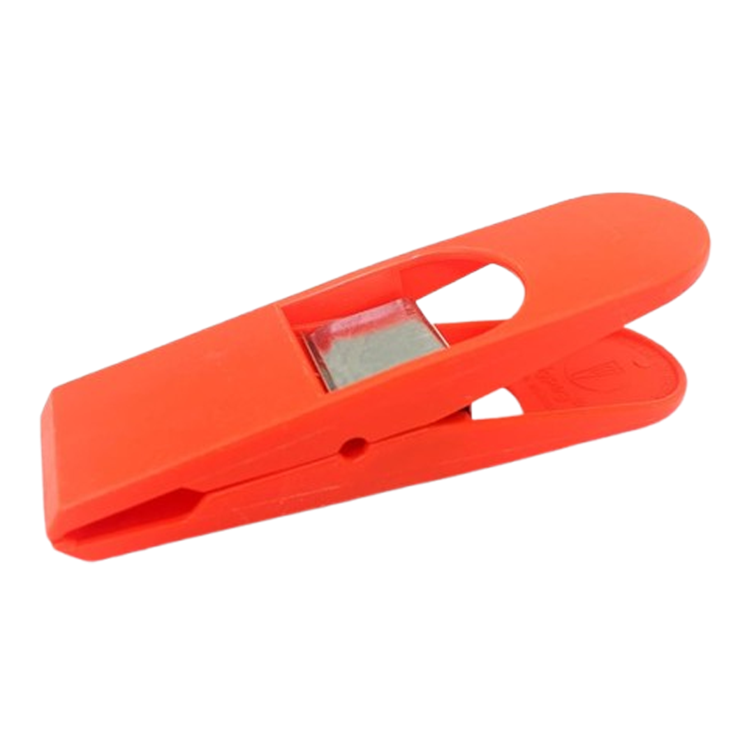 Laurel | Bright Red | Multi Clip Big Peg | Light Spring Clips | 33x120mm | 1 Clip