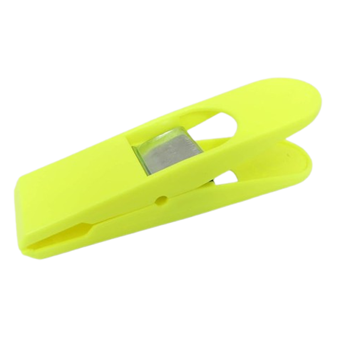 Laurel | Bright Yellow | Multi Clip Big Peg | Light Spring Clips | 33x120mm | 1 Clip