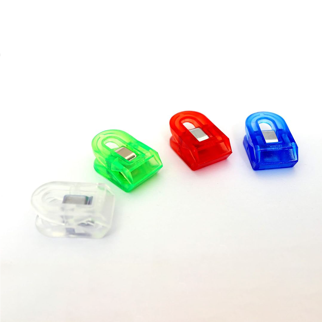 Laurel | Crystal Assorted | Multi Clip Pegy | 15x25mm | 4 Clips