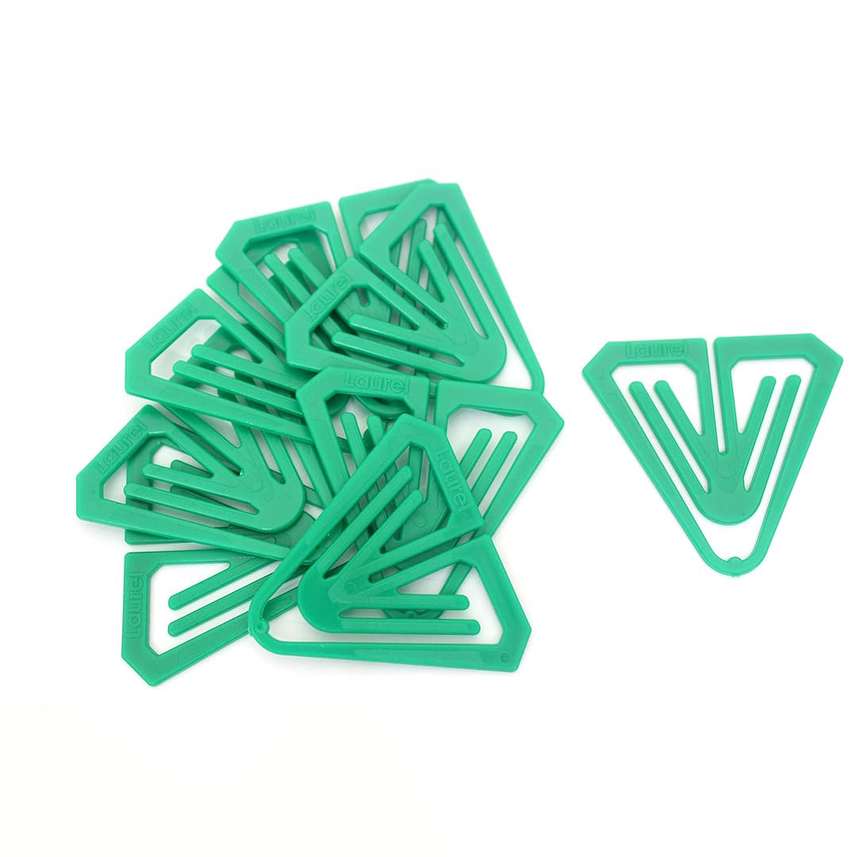 Laurel | Green Butterfly | Paper Clips | 50mm | Pack of 8 Clips
