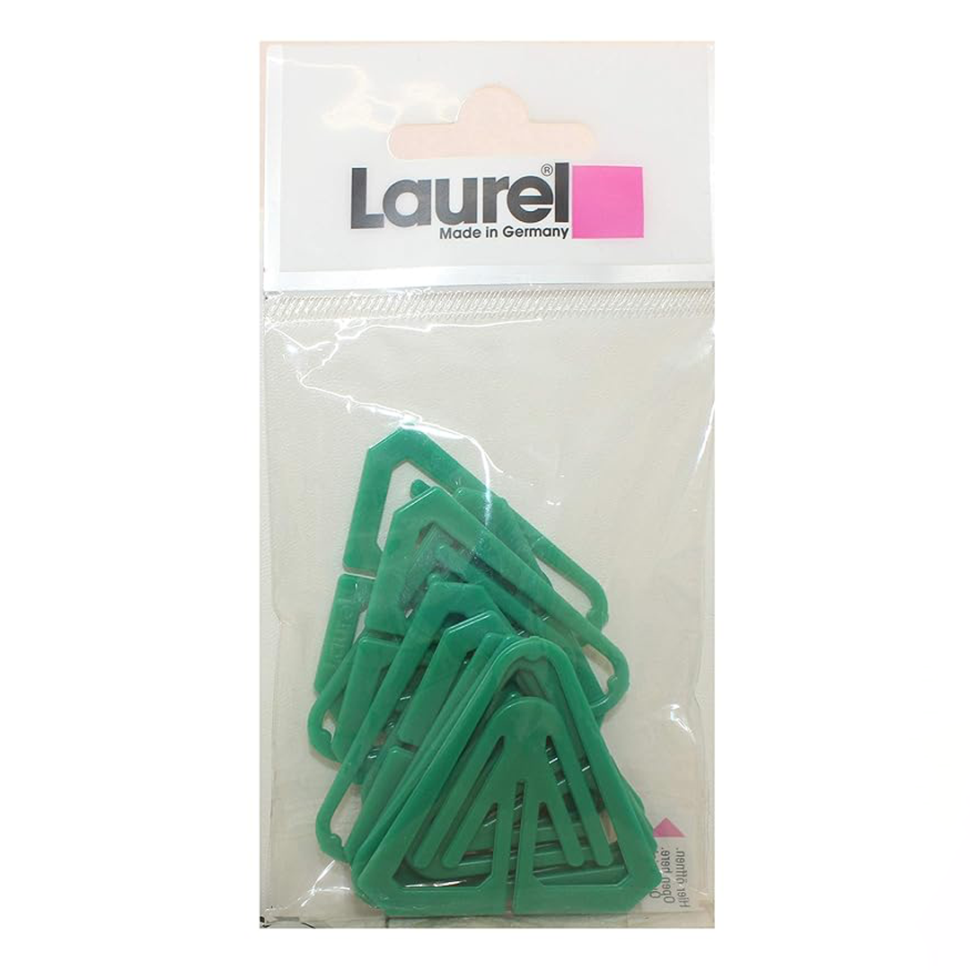 Laurel | Green Butterfly | Paper Clips | 50mm | Pack of 8 Clips